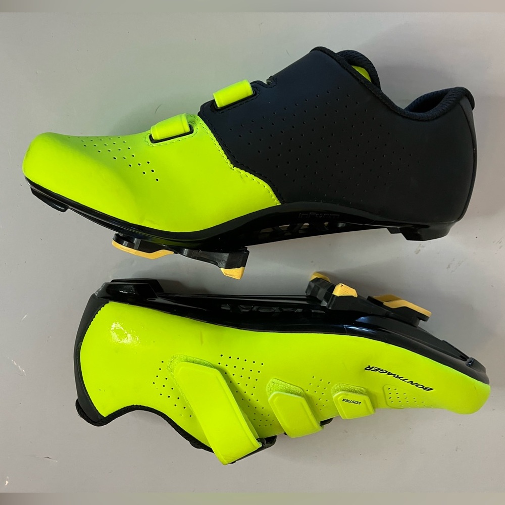 Bontrager Vostra Women’s Size 7.5 7 1/2 Cycling Biking Shoes Neon Yellow Black - Picture 4 of 12